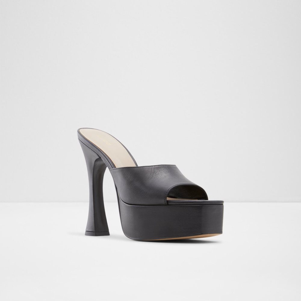 Aldo Faraah High heel sandal - Block heel Platform Ayakkabı Kadın Siyah | ISFN80127