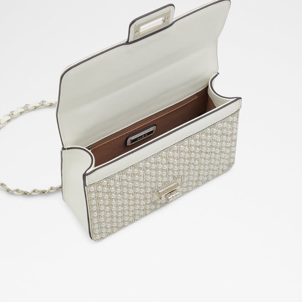 Aldo Fareryn Crossbody bag Clutch Kadın Beyaz | PGAK69820