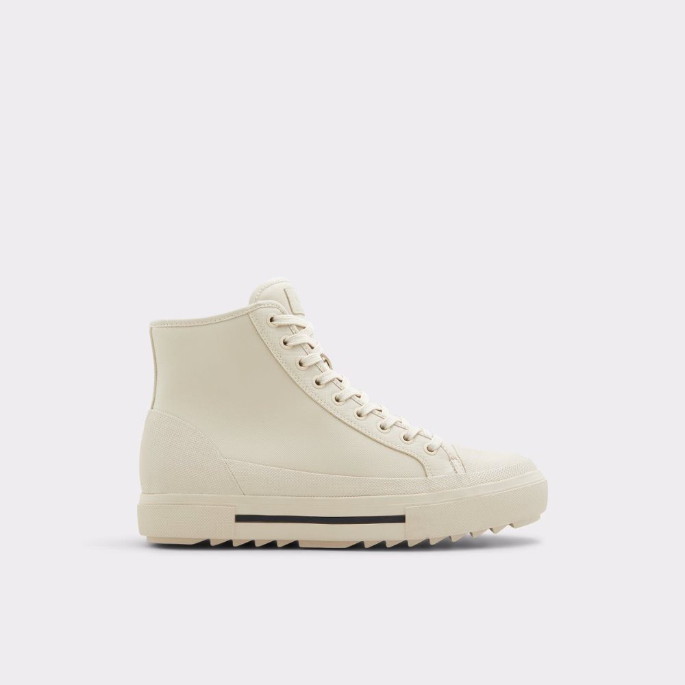 Aldo Freesole High top sneaker - Cup sole Bağcıklı Bot Erkek Açık Bej Rengi | EQIY10893