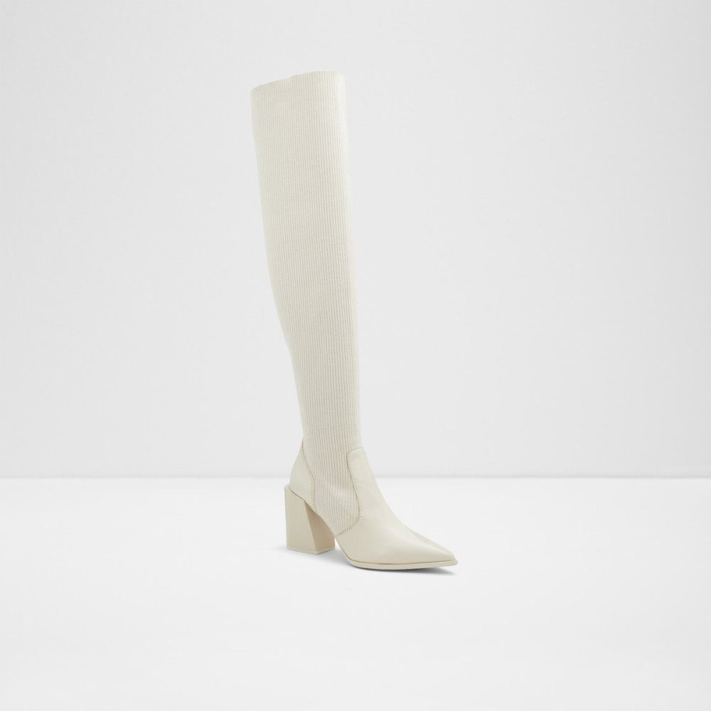 Aldo Ganini Knee-high boot Bot Kadın Beyaz | HKUP41827