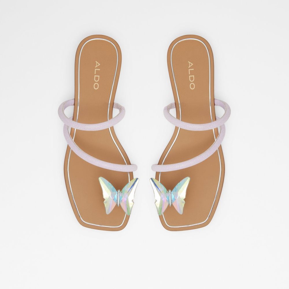 Aldo Garberia Flat sandal Sandalet Kadın Açık Mor | FNRD36945