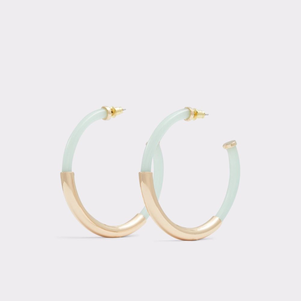 Aldo Giondra Hoop earrings Küpe Kadın Açık Yeşil | IASP49765