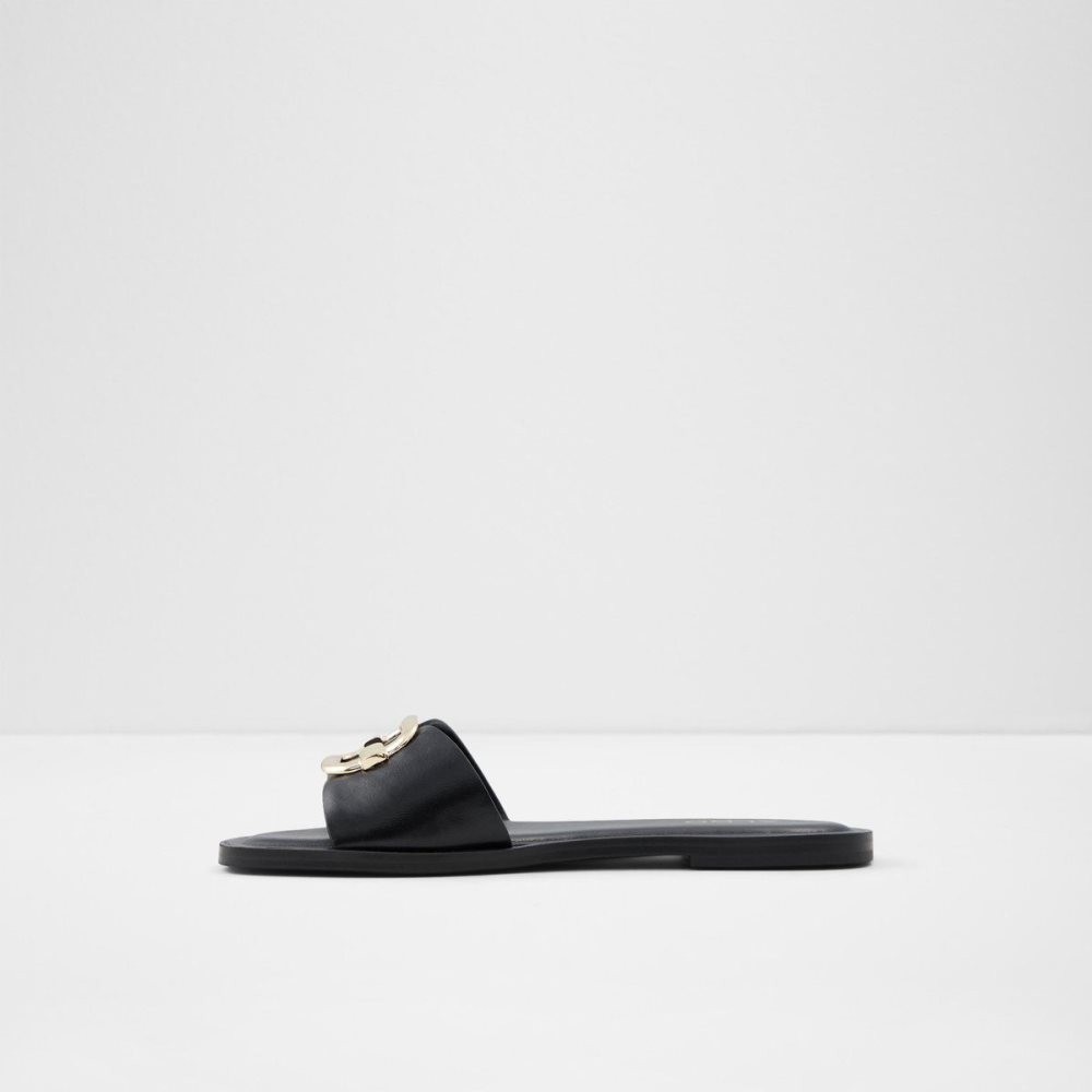 Aldo Glaeswen Slide sandal Sandalet Kadın Siyah | WJGY16487