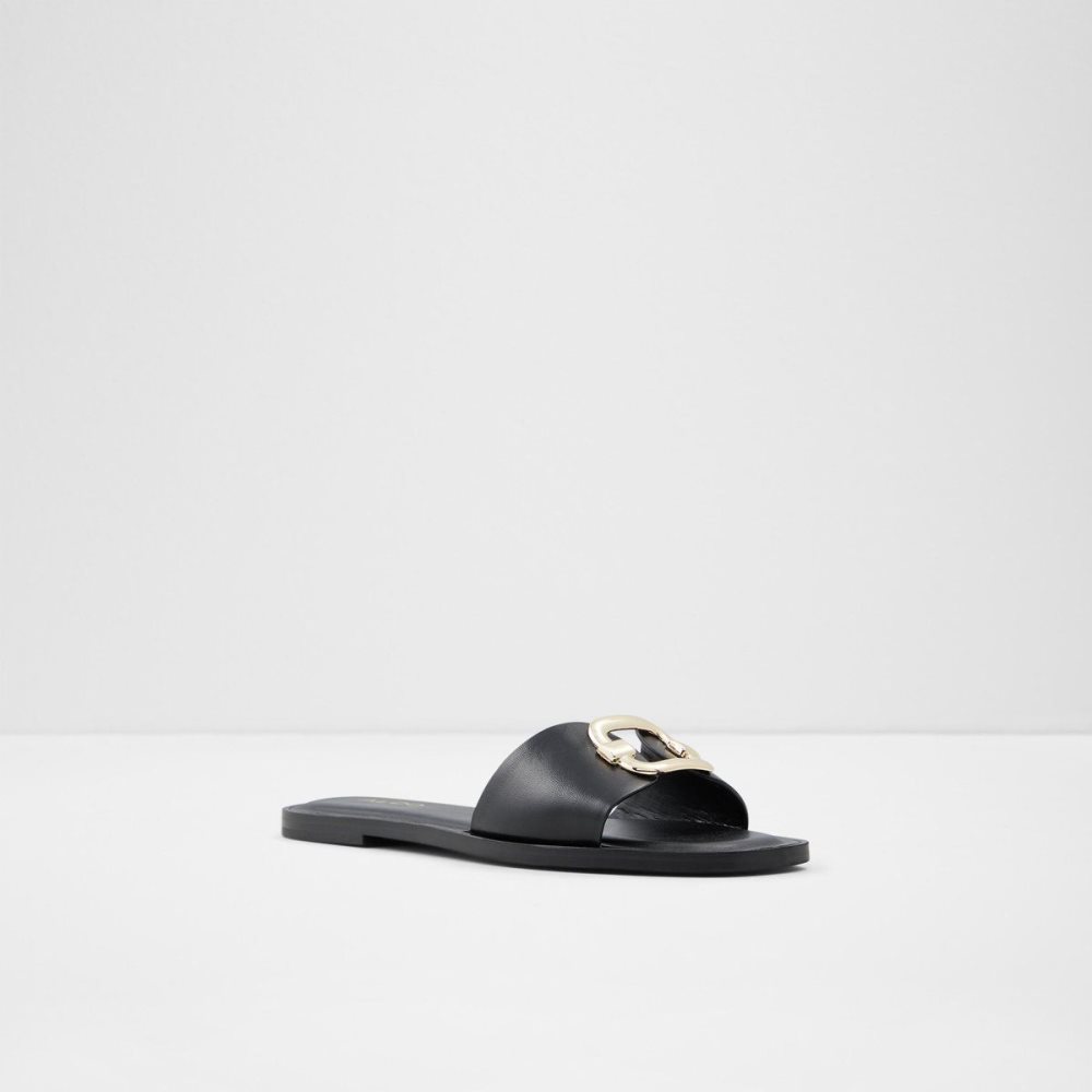 Aldo Glaeswen Slide sandal Sandalet Kadın Siyah | WJGY16487