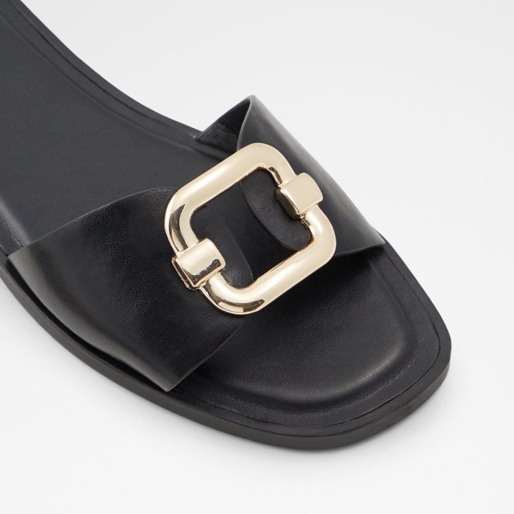 Aldo Glaeswen Slide sandal Sandalet Kadın Siyah | WJGY16487