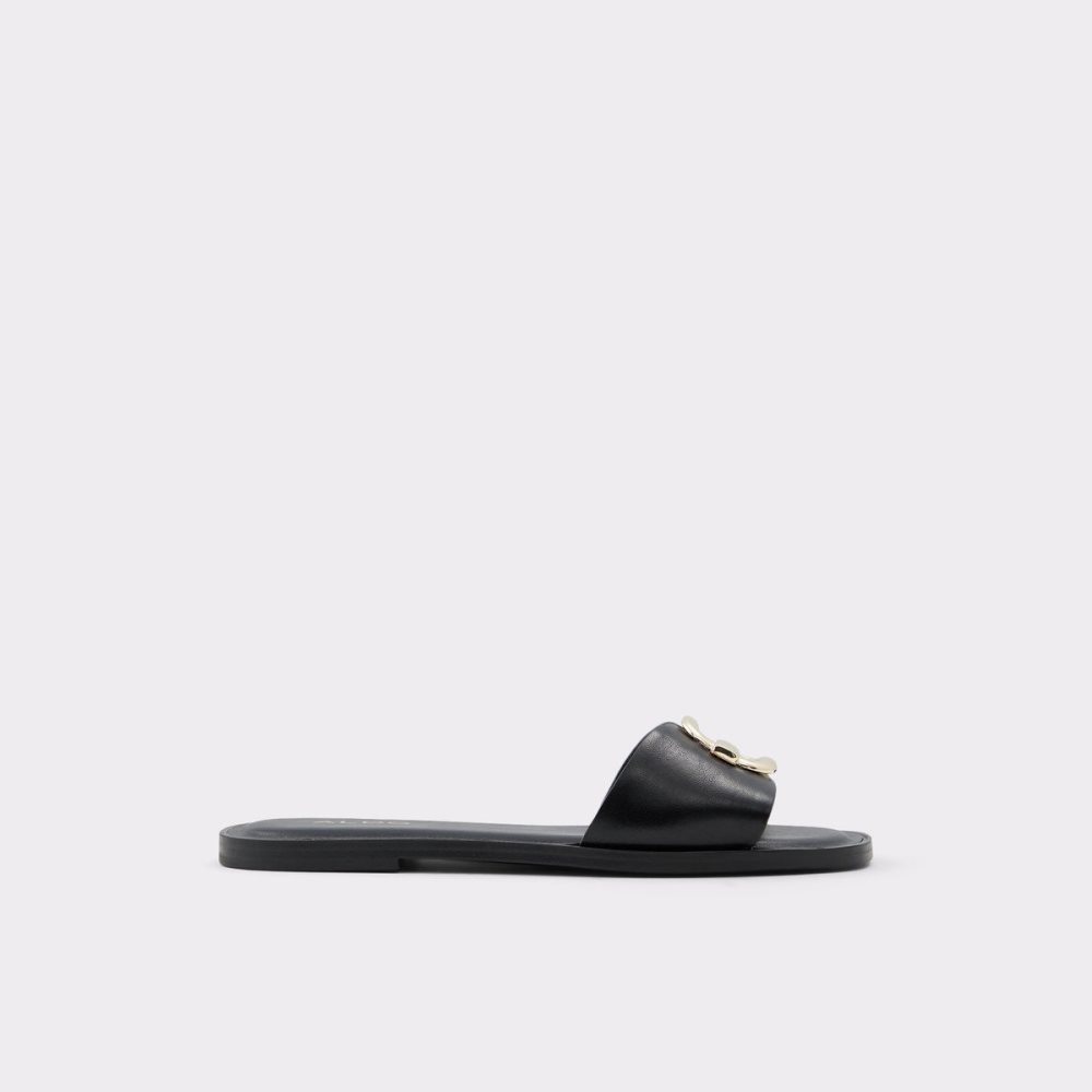 Aldo Glaeswen Slide sandal Sandalet Kadın Siyah | WJGY16487