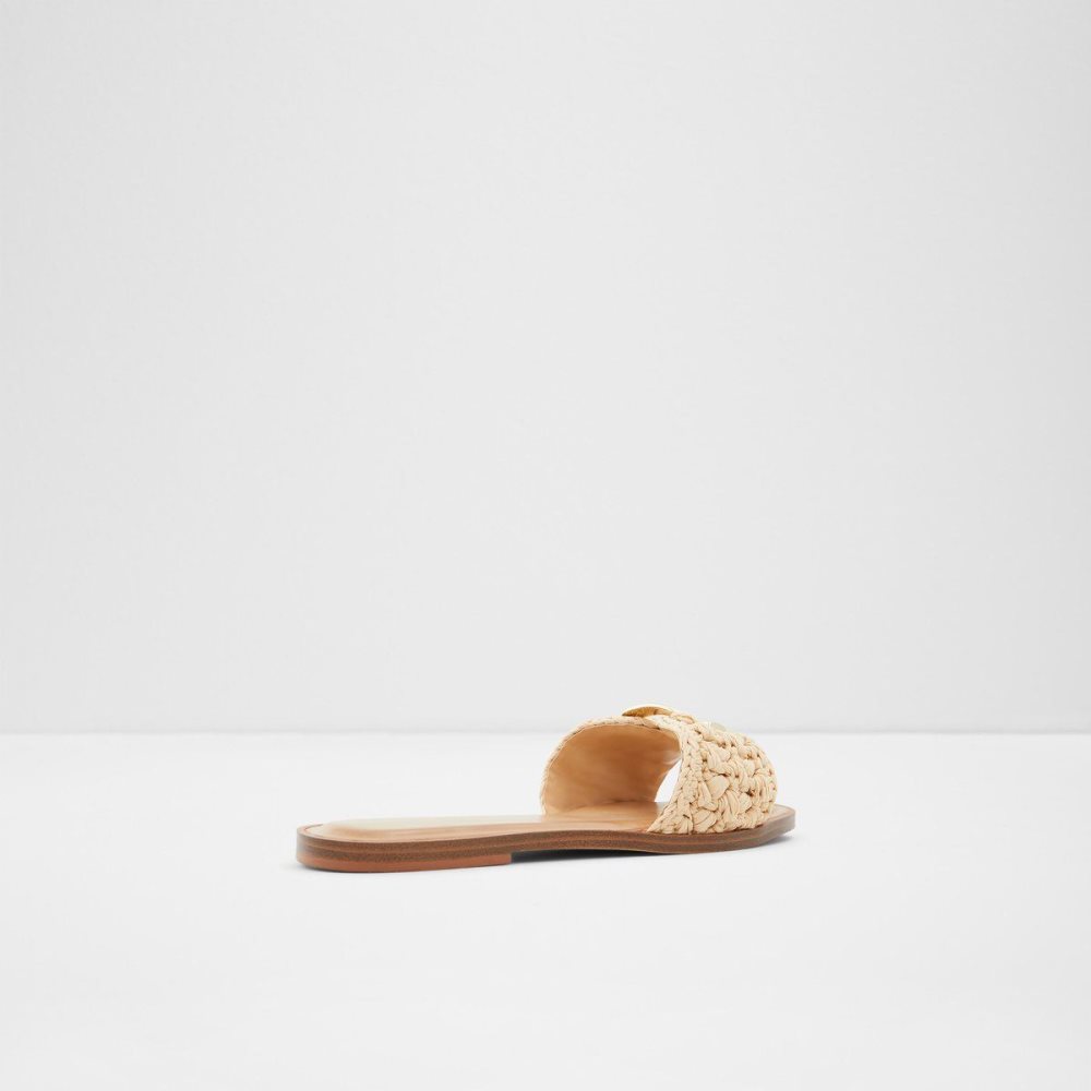 Aldo Glaeswen Slide sandal Sandalet Kadın Bej Rengi | XTEA92541