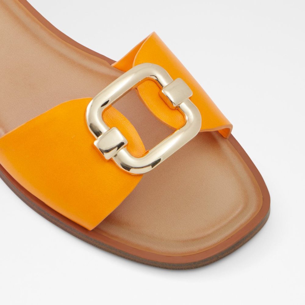 Aldo Glaeswen Slide sandal Sandalet Kadın Açık Turuncu | ZKMC74091