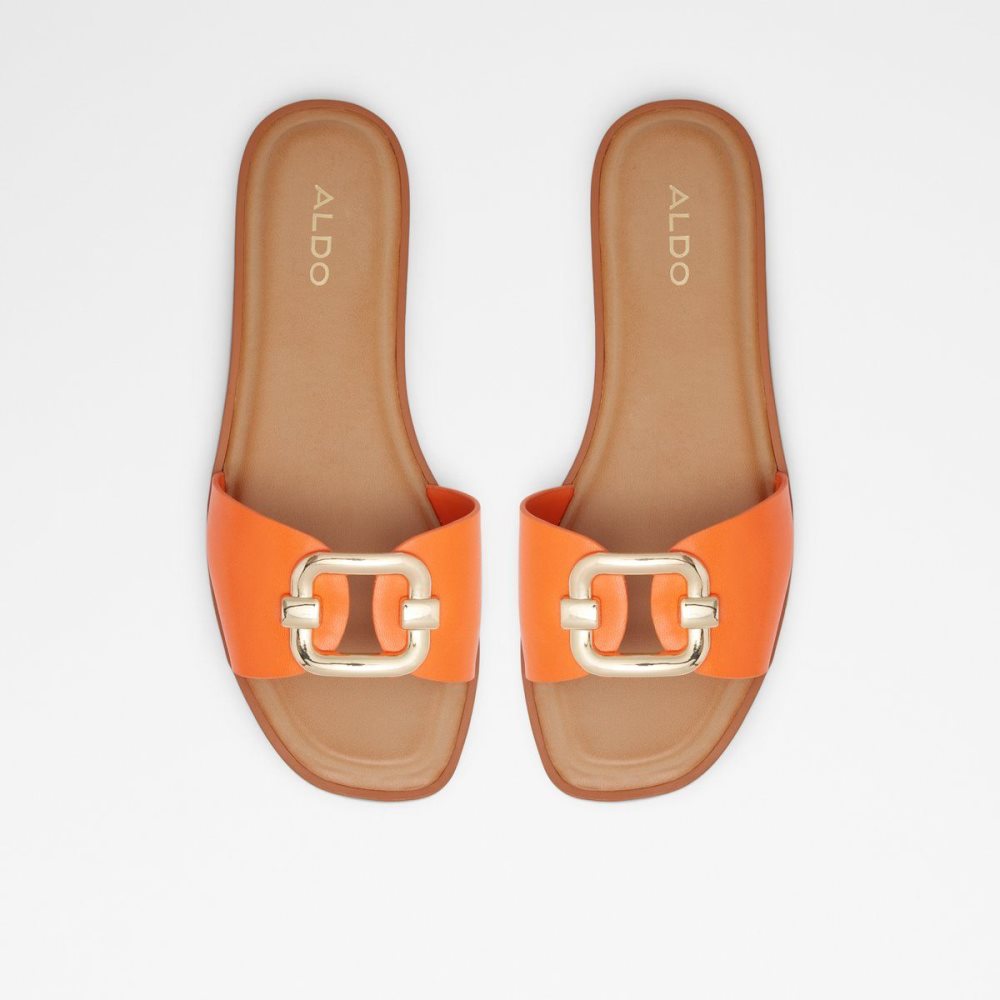 Aldo Glaeswen Slide sandal Sandalet Kadın Turuncu | CURM86410