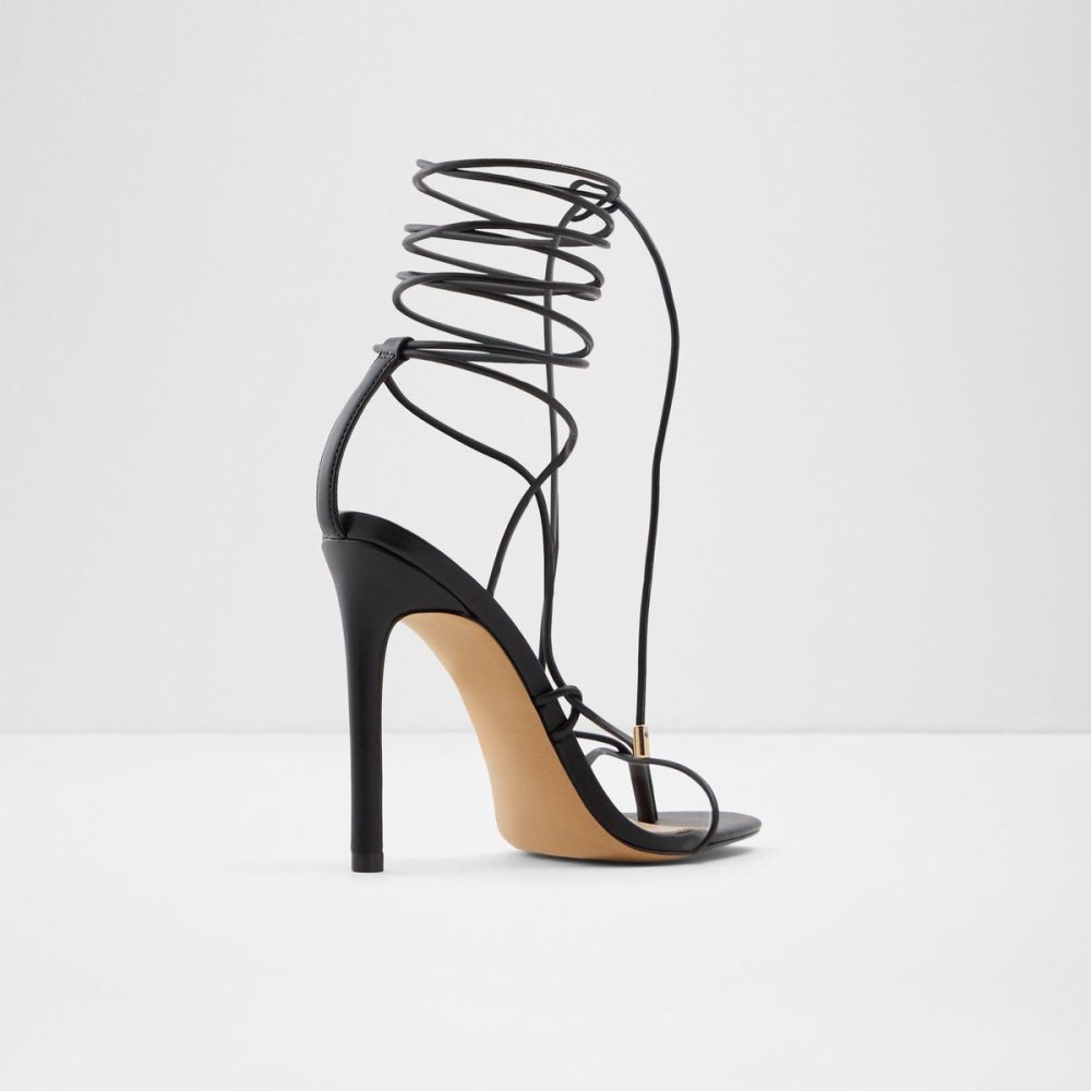 Aldo Glaosa Strappy heeled sandal - Stiletto heel Sandalet Kadın Siyah | HQIP80921