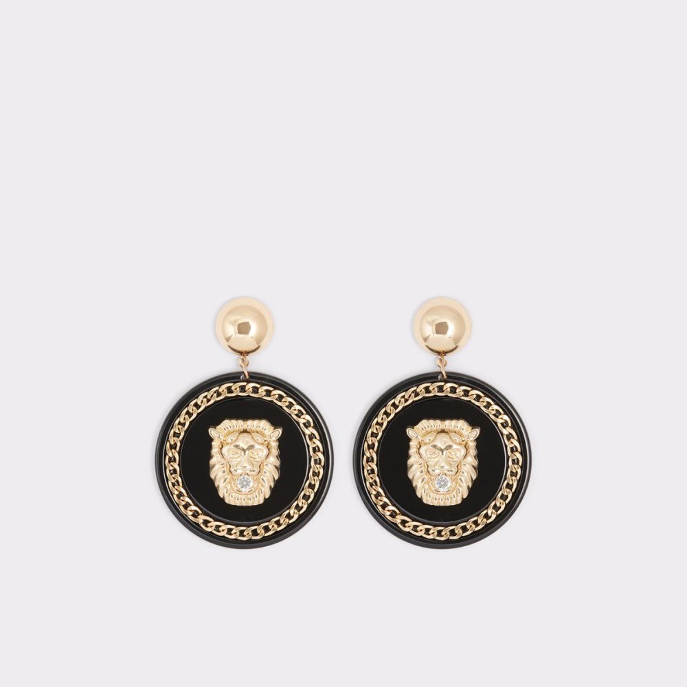 Aldo Glibeth Pendant earrings Küpe Kadın Siyah Altın | YBKR31507