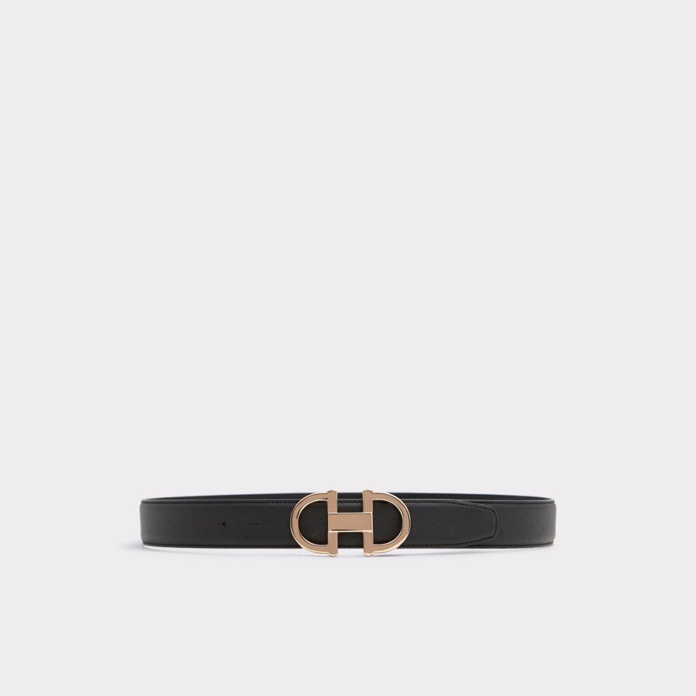 Aldo Gorlenko Belt Kemer Erkek Siyah Altın | HZED84162