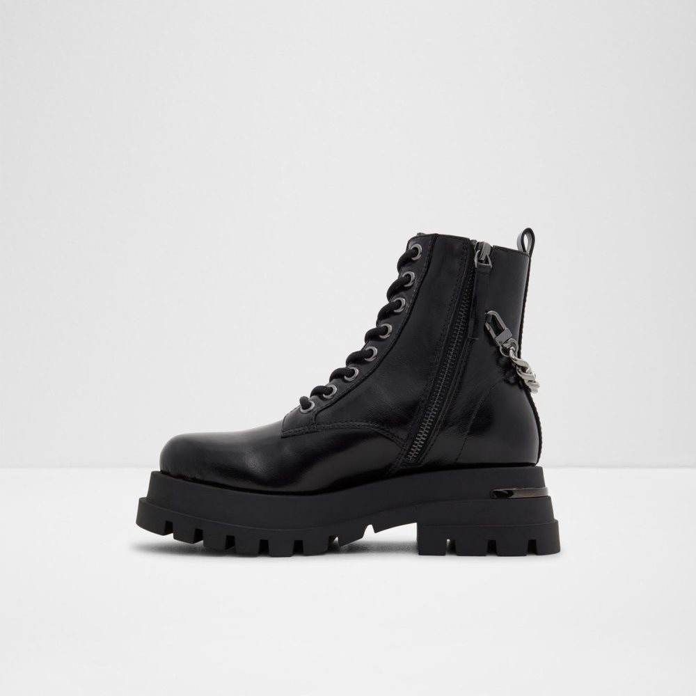 Aldo Grandeur Combat boots - Lug sole Savaş botları Kadın Siyah | BADM34786