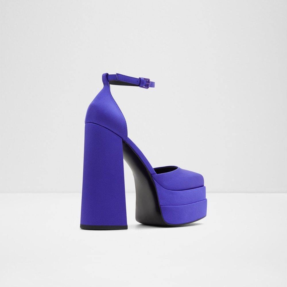 Aldo Grandle Ankle strap heeled shoe - Plateforme Platform Ayakkabı Kadın Açık Mor | PDOE01945