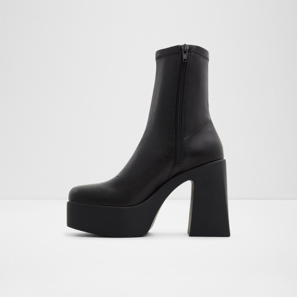 Aldo Grandstep Platform ankle boot Kısa Bot Kadın Siyah | WYSX46598