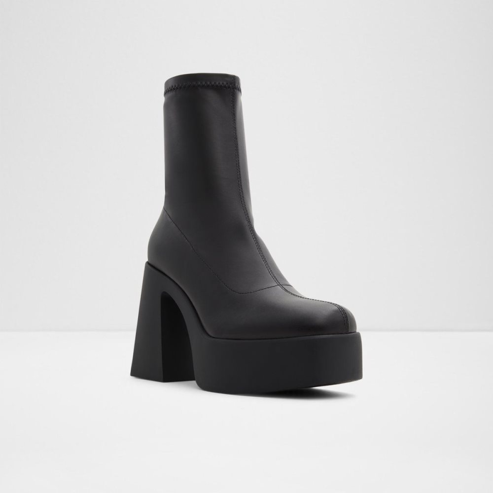 Aldo Grandstep Platform ankle boot Kısa Bot Kadın Siyah | WYSX46598