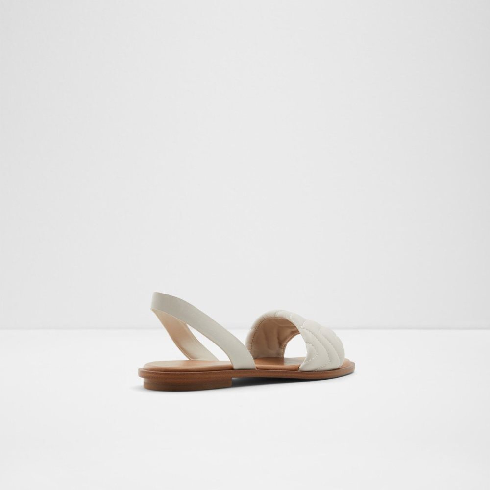 Aldo Grirawiaflex Flat sandal Sandalet Kadın Beyaz | GDAU89350