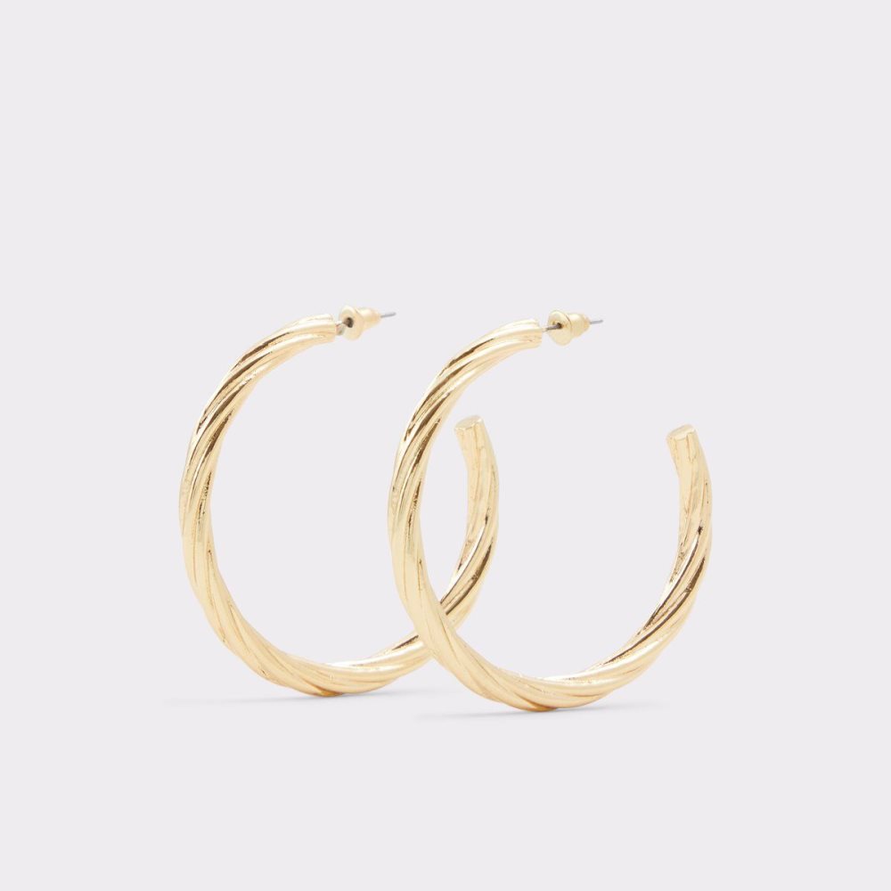 Aldo Gweasean Hoop earrings Küpe Kadın Altın | CDQL92381