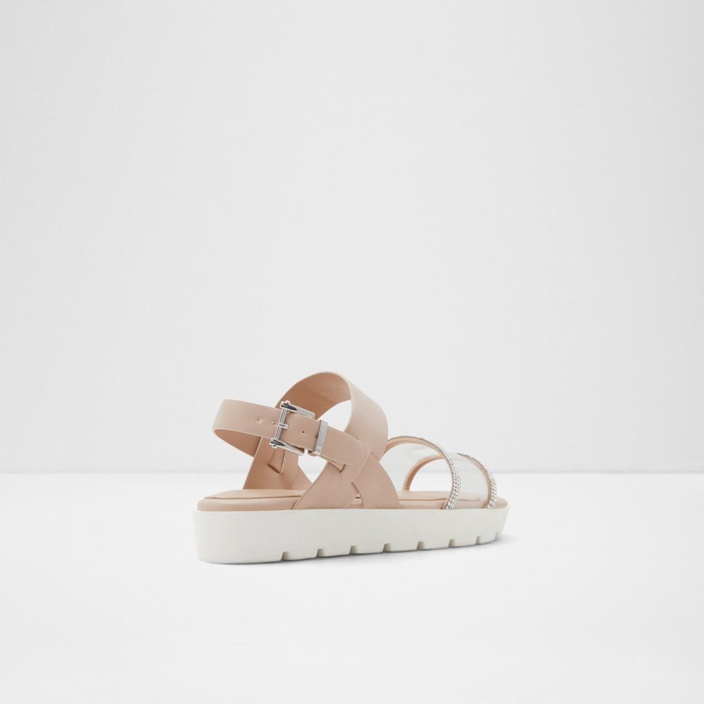 Aldo Hailey Flat sandal - Lug sole Sandalet Kadın Açık Pembe | OKIE98532