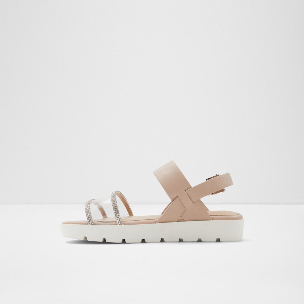 Aldo Hailey Flat sandal - Lug sole Sandalet Kadın Açık Pembe | OKIE98532