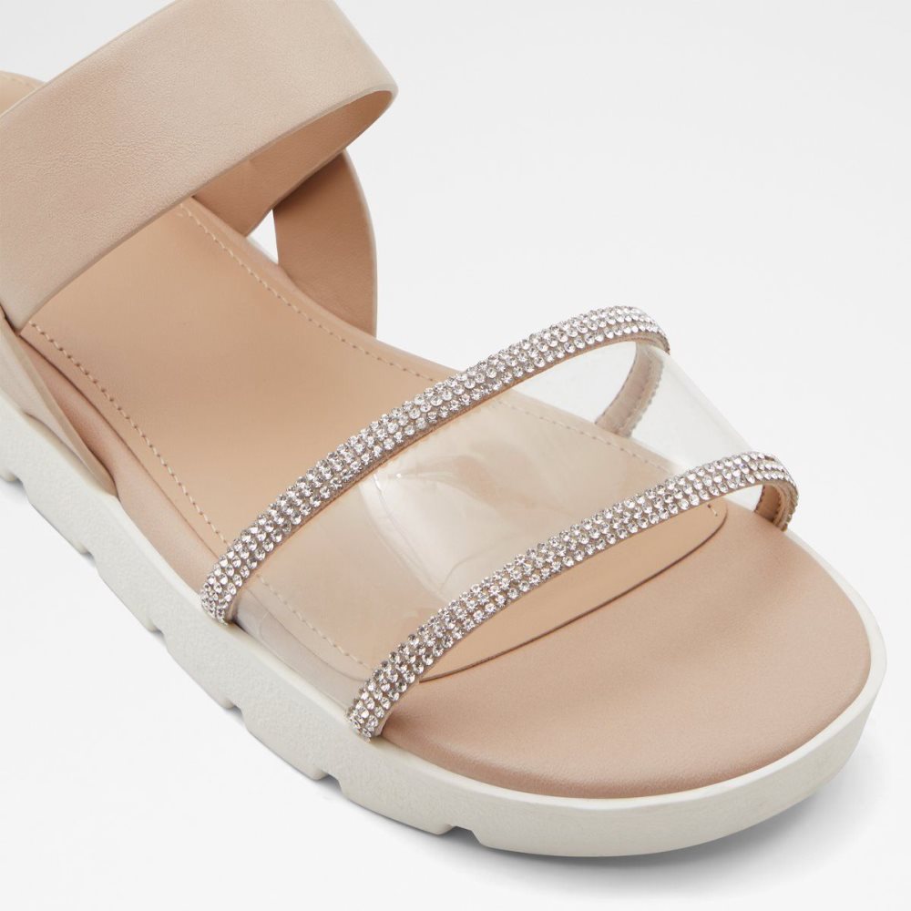 Aldo Hailey Flat sandal - Lug sole Sandalet Kadın Açık Pembe | OKIE98532