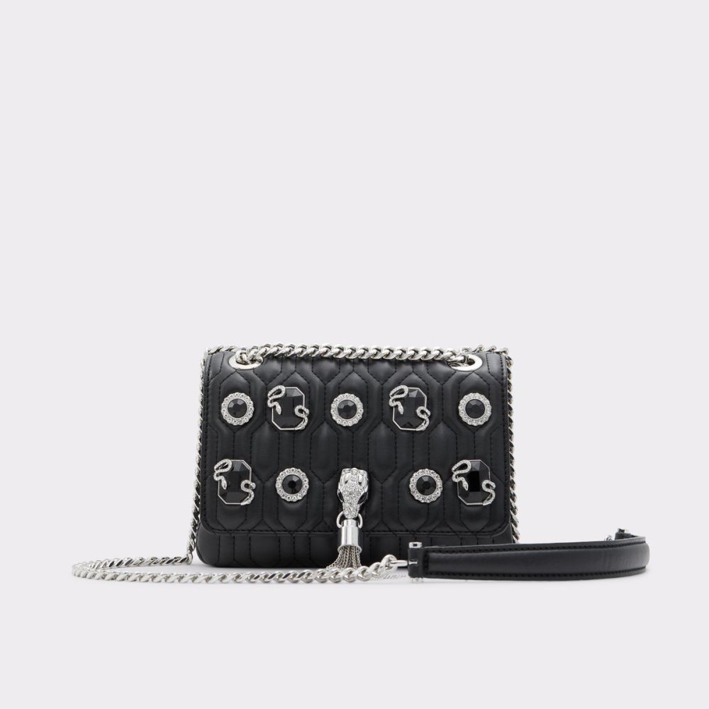 Aldo Heirloom Crossbody bag Clutch Kadın Siyah | SYJR24983