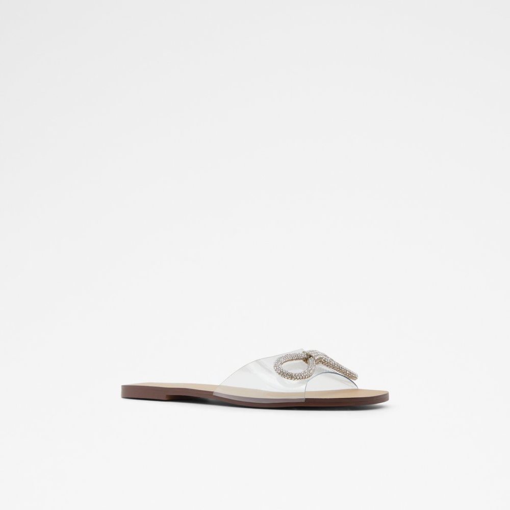 Aldo Ibigothiel Flat sandal Sandalet Kadın Gümüş | QMPJ37986