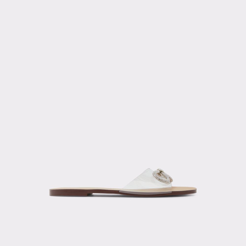 Aldo Ibigothiel Flat sandal Sandalet Kadın Gümüş | QMPJ37986