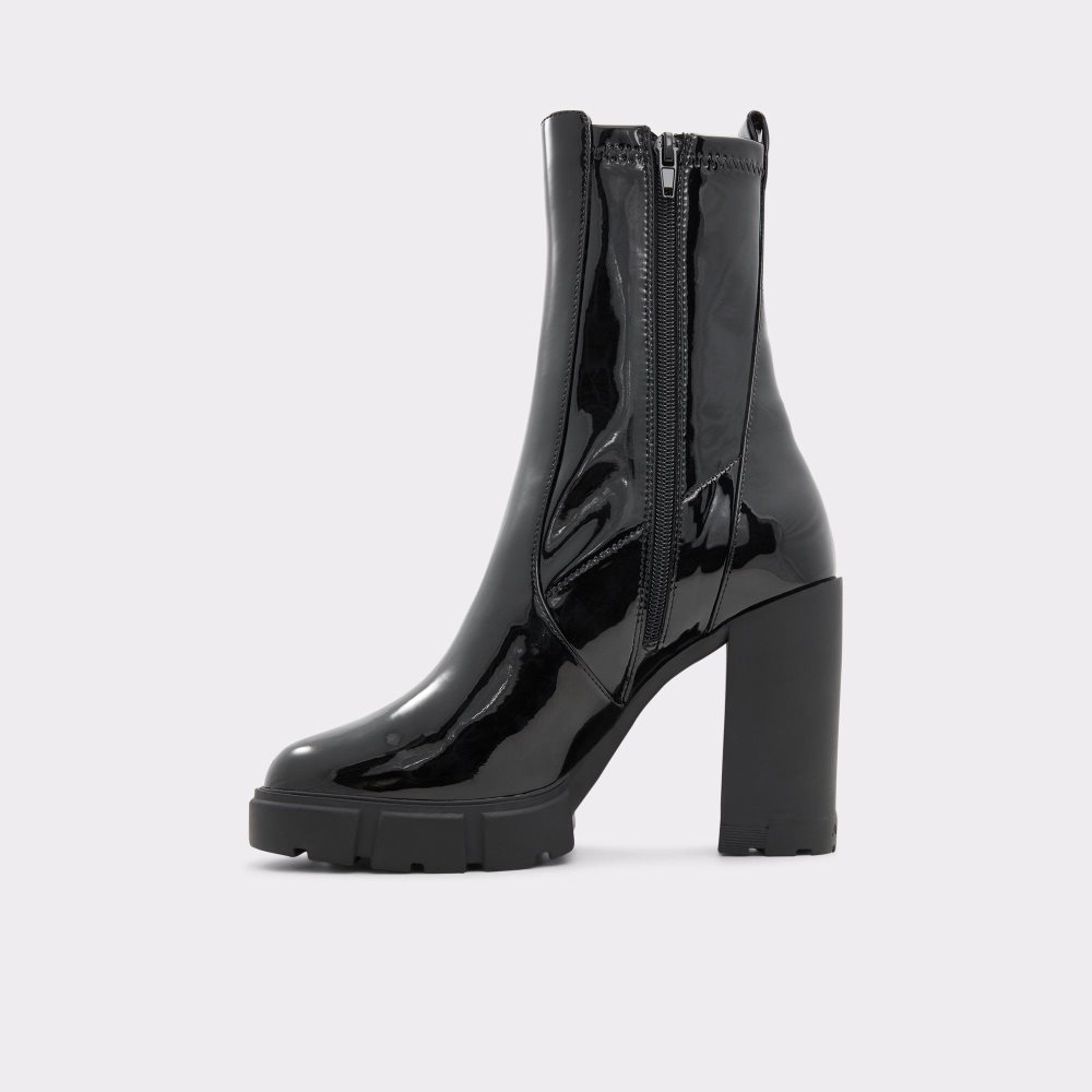 Aldo Ilanna Ankle boot - Lug sole Perfect Pairings Kadın Siyah | YMFQ95037