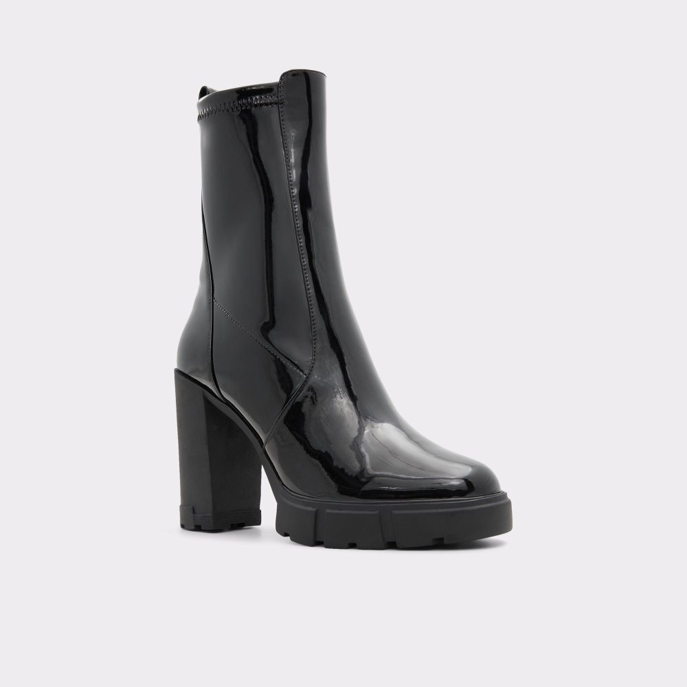 Aldo Ilanna Ankle boot - Lug sole Perfect Pairings Kadın Siyah | YMFQ95037