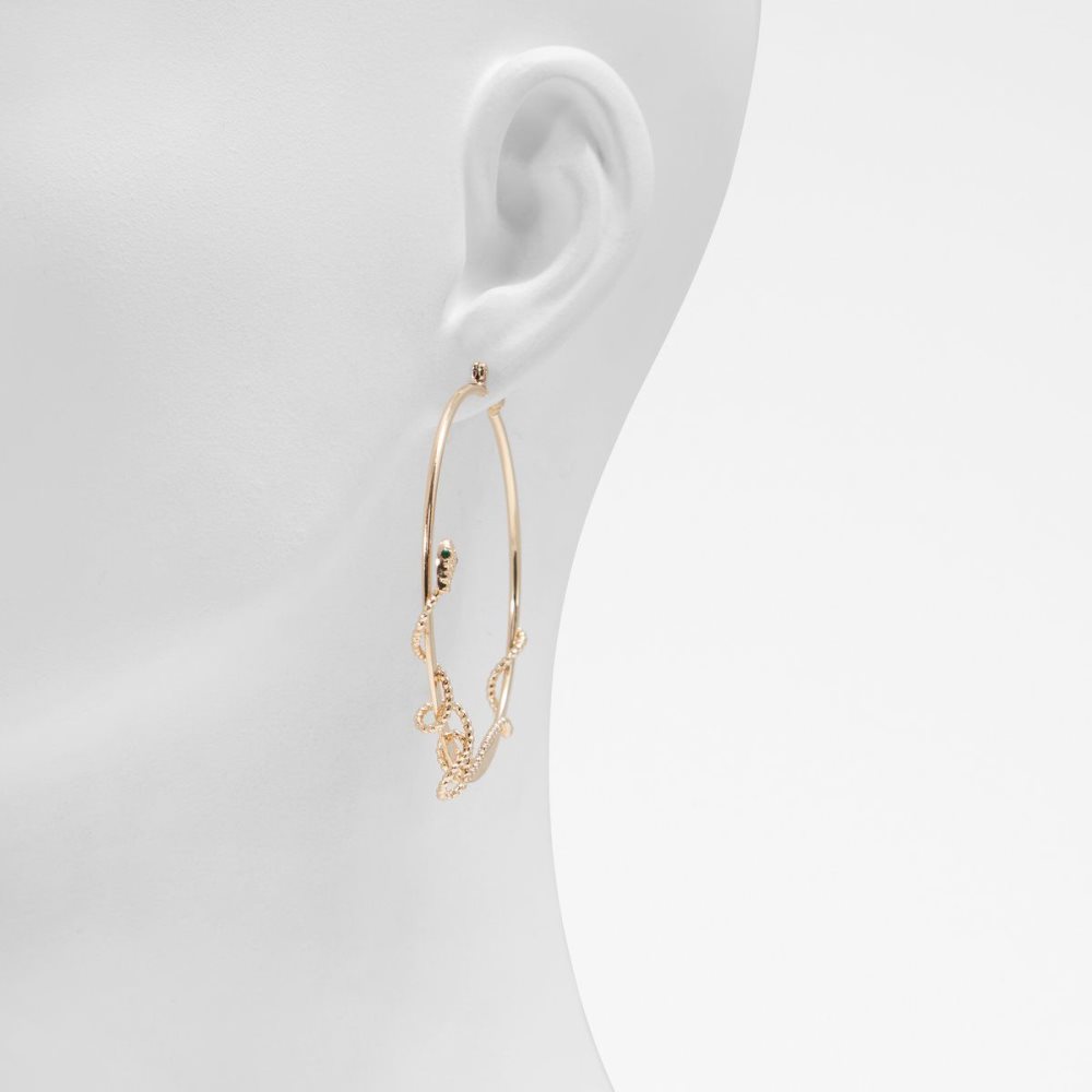 Aldo Jessielea Hoop earrings Küpe Kadın Koyu Yeşil | WYMA57236