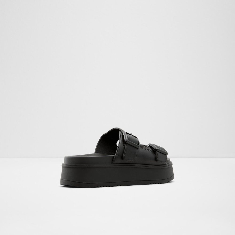 Aldo Jika Slide sandal - Flatform Sandalet Kadın Siyah | LPVC54780