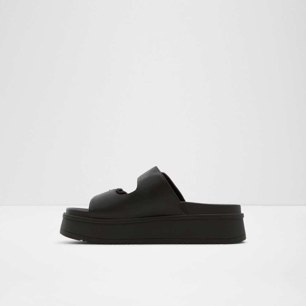 Aldo Jika Slide sandal - Flatform Sandalet Kadın Siyah | LPVC54780