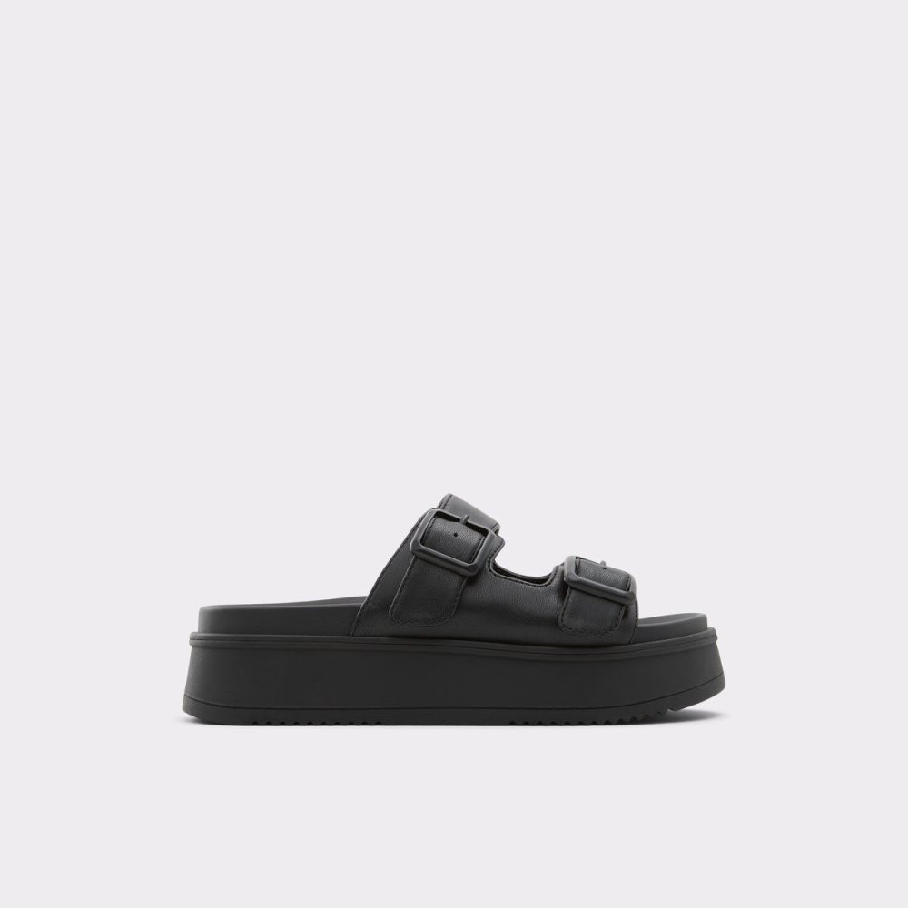 Aldo Jika Slide sandal - Flatform Sandalet Kadın Siyah | LPVC54780