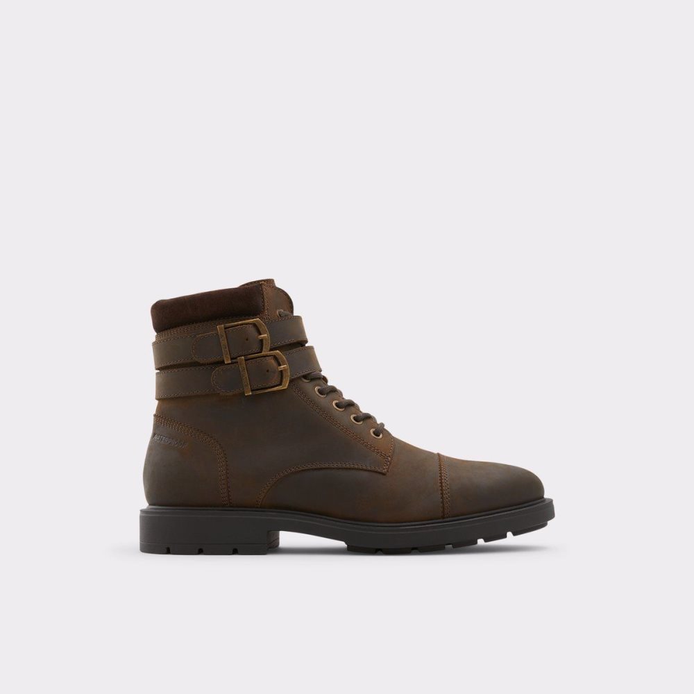 Aldo Jokubas Lace-up boot Bağcıklı Bot Erkek Koyu Kahverengi | ZYOV41692