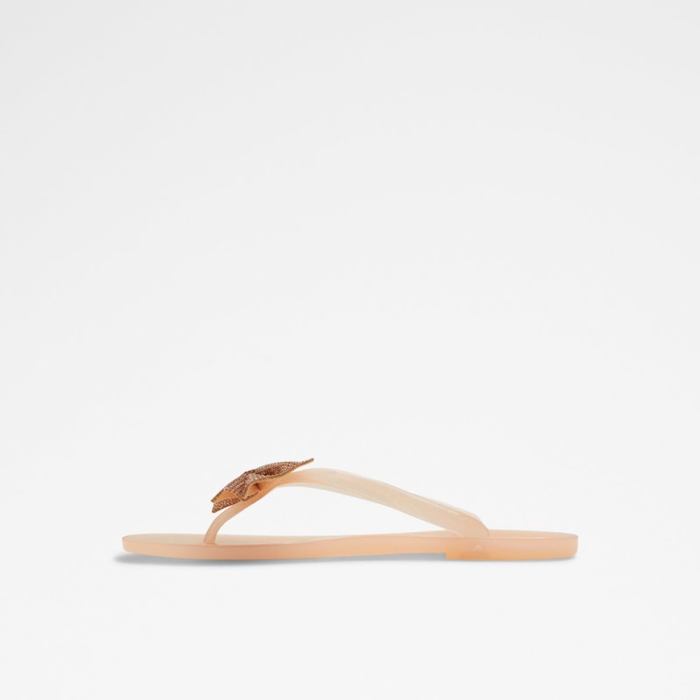 Aldo Kahala Flat sandal Sandalet Kadın Bej Rengi | NEXO14358