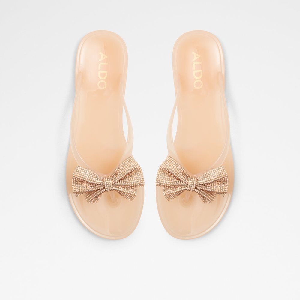 Aldo Kahala Flat sandal Sandalet Kadın Bej Rengi | NEXO14358