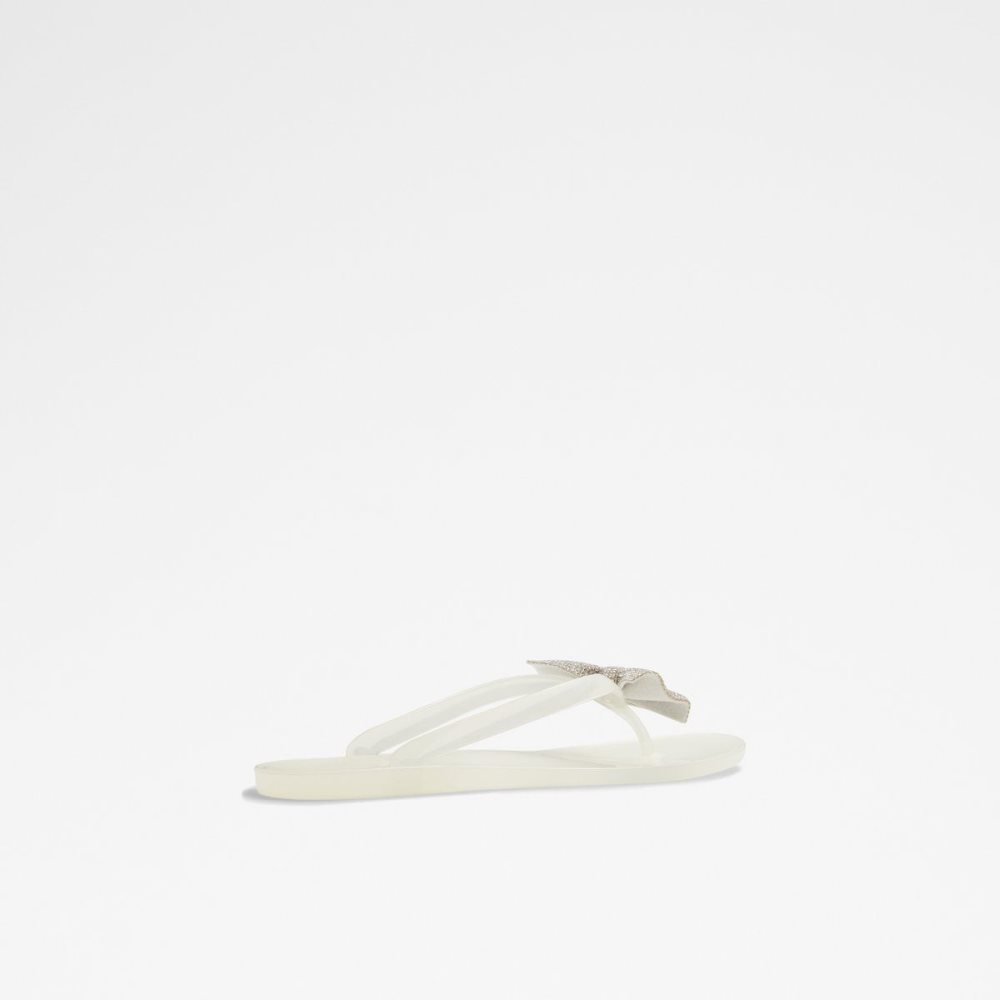 Aldo Kahala Flat sandal Sandalet Kadın Beyaz | DUTH82490