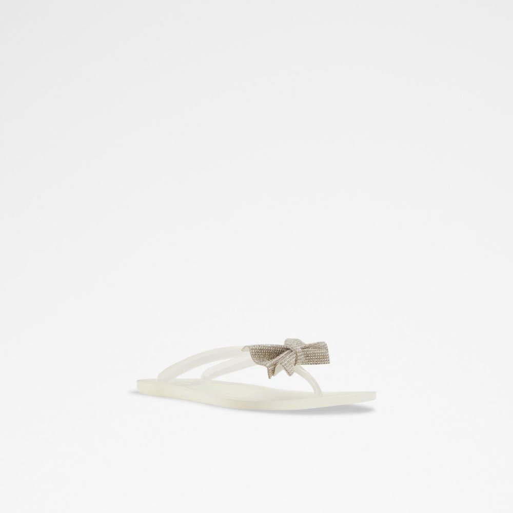 Aldo Kahala Flat sandal Sandalet Kadın Beyaz | DUTH82490