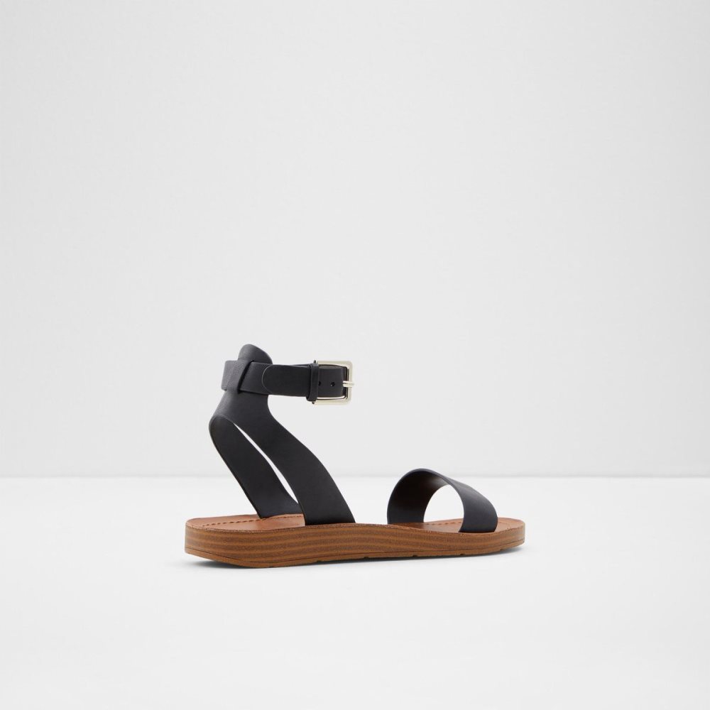 Aldo Kedaredia Flat sandal Sandalet Kadın Siyah | MSGE42150