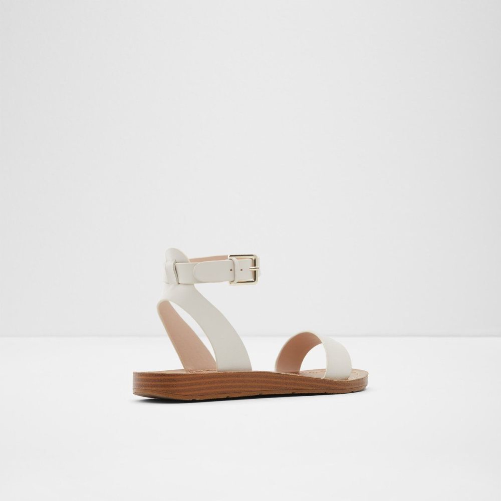 Aldo Kedaredia Flat sandal Sandalet Kadın Beyaz | HFRP45293