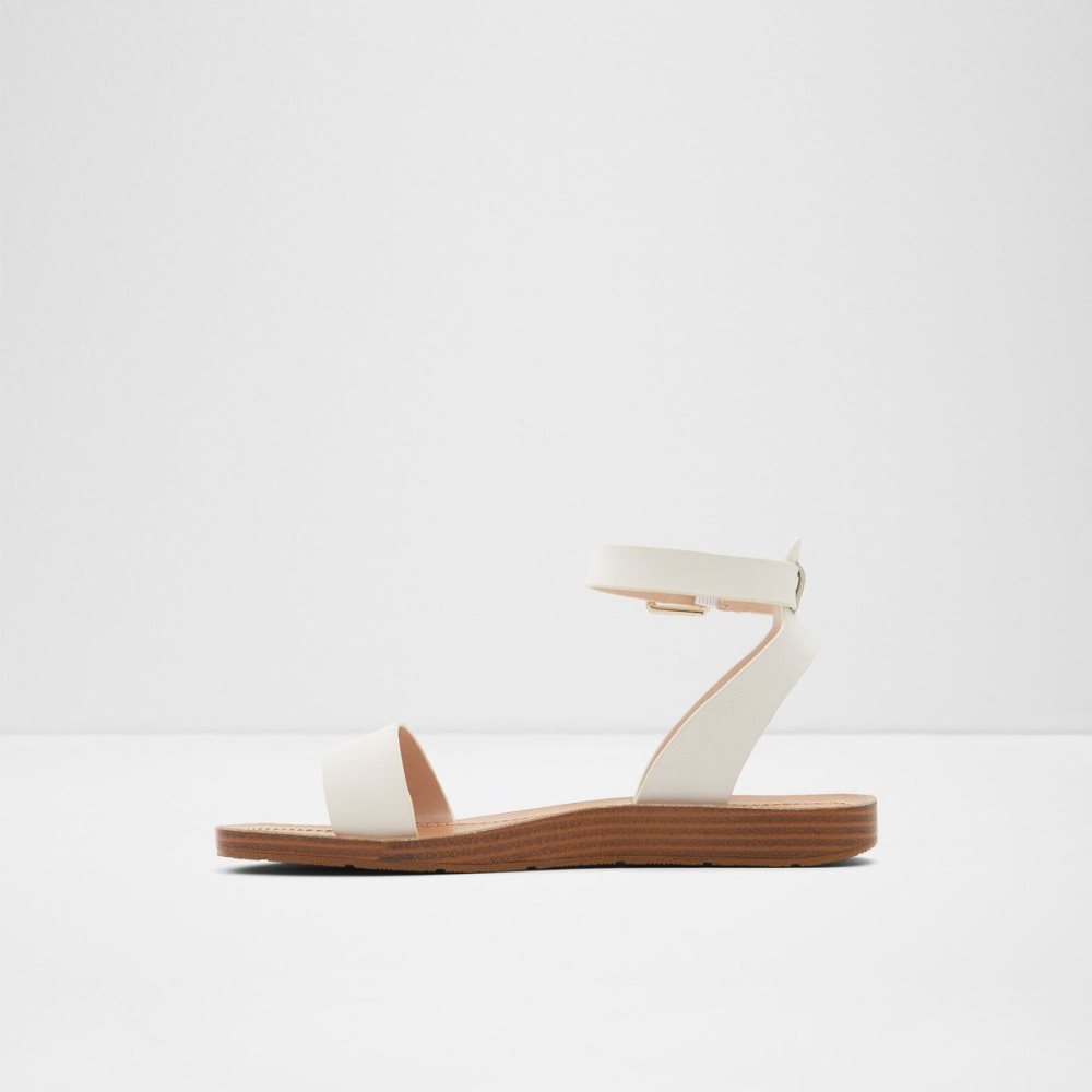 Aldo Kedaredia Flat sandal Sandalet Kadın Beyaz | HFRP45293