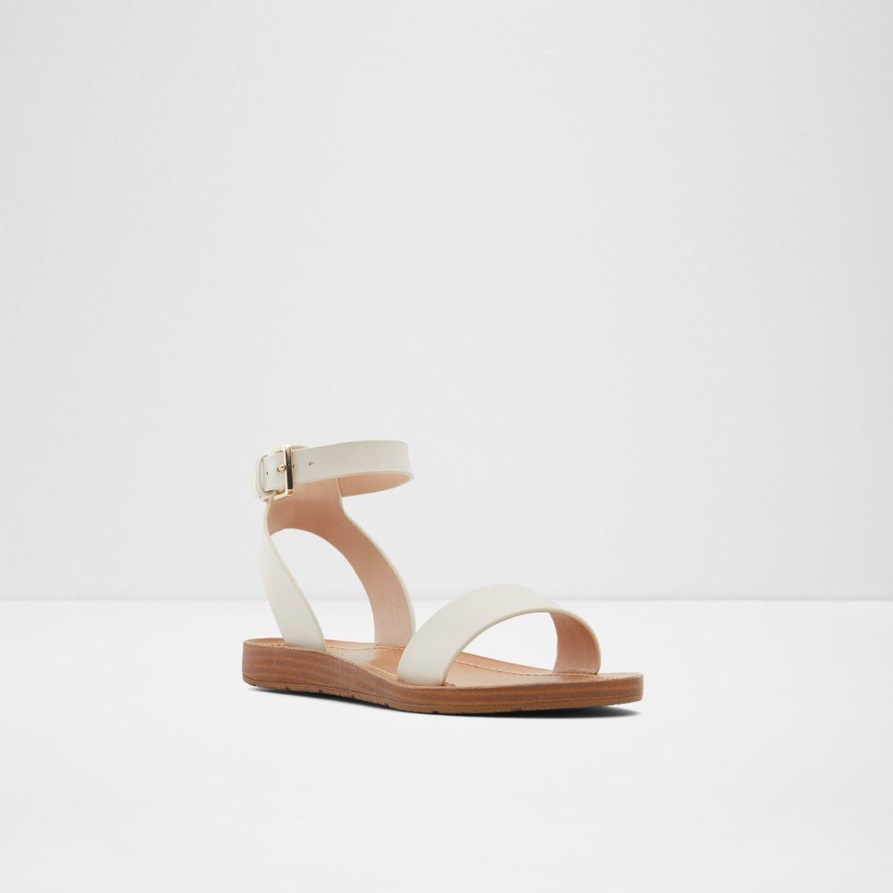 Aldo Kedaredia Flat sandal Sandalet Kadın Beyaz | HFRP45293