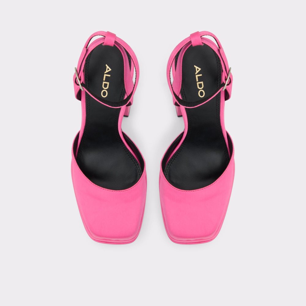 Aldo Kersaudy Ankle strap heeled shoe - Plateforme Perfect Pairings Kadın Açık Pembe | YBUX86475