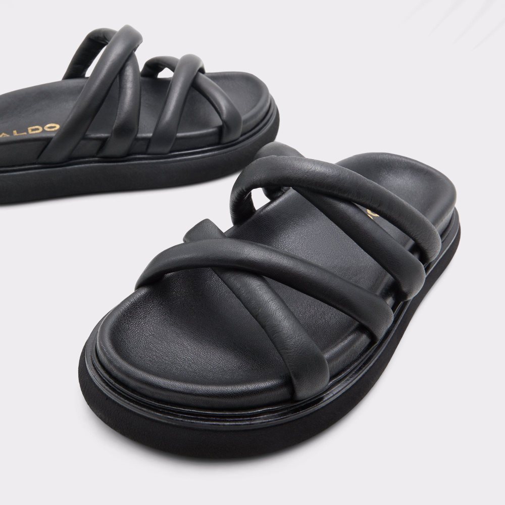 Aldo Kutshina Slide sandal Sandalet Kadın Siyah | BTVQ45891