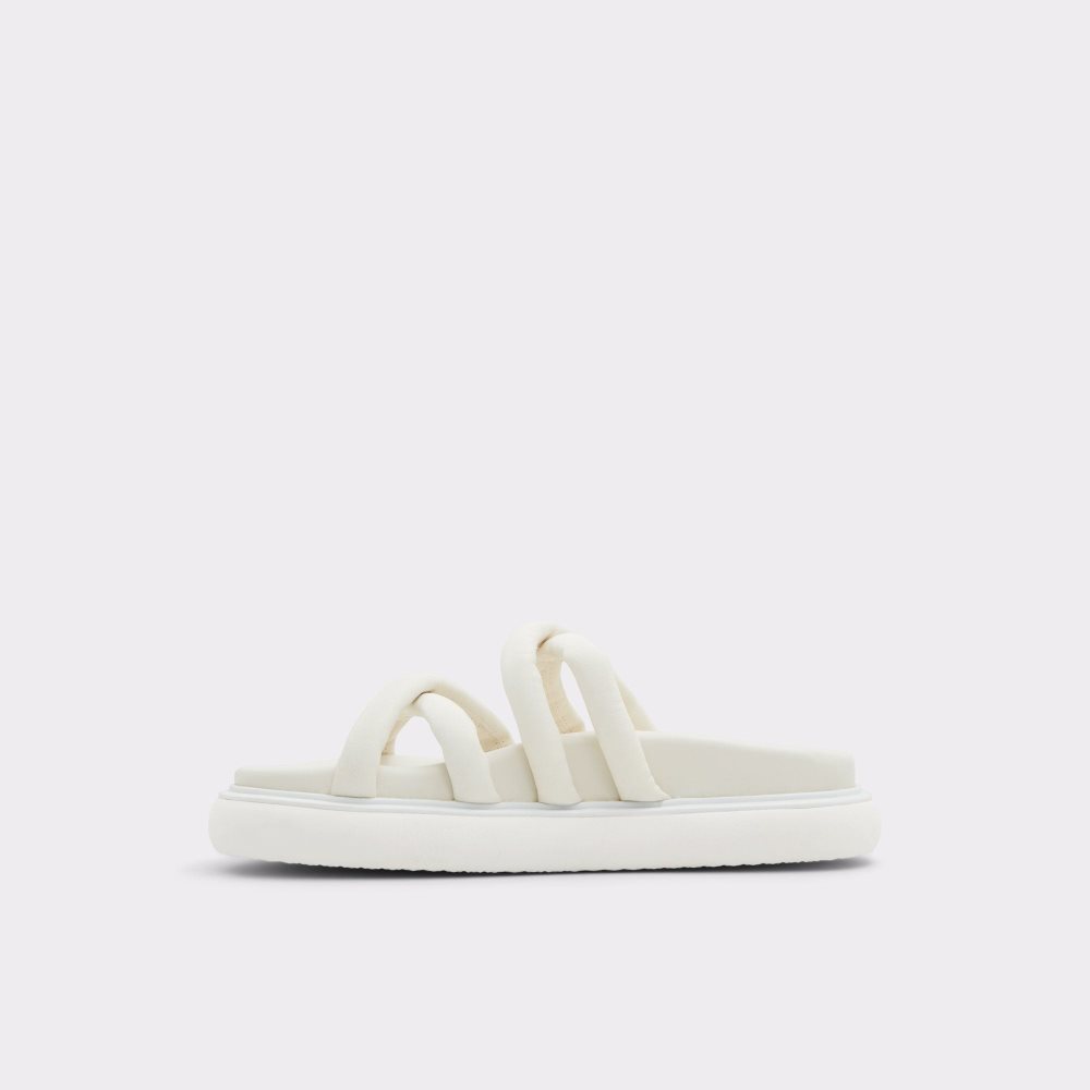 Aldo Kutshina Slide sandal Sandalet Kadın Beyaz | TWOU29657