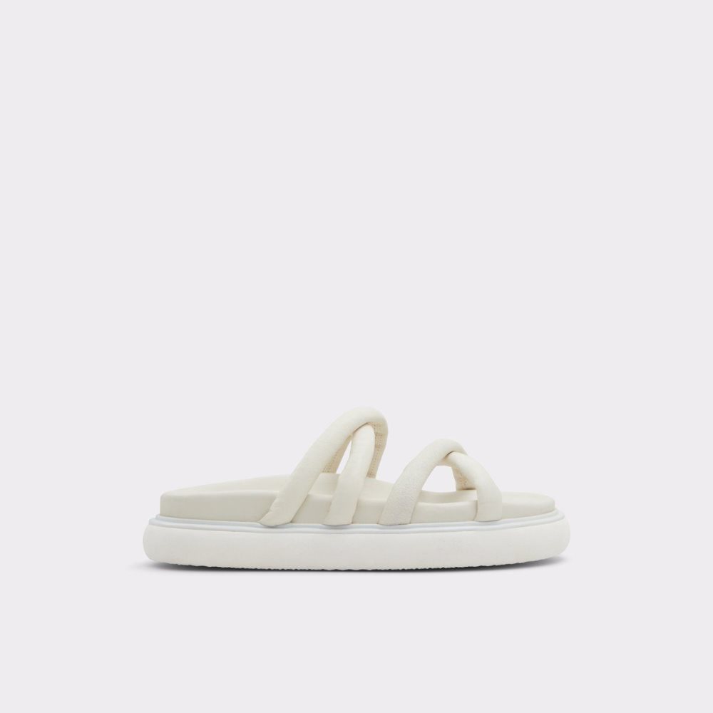 Aldo Kutshina Slide sandal Sandalet Kadın Beyaz | TWOU29657