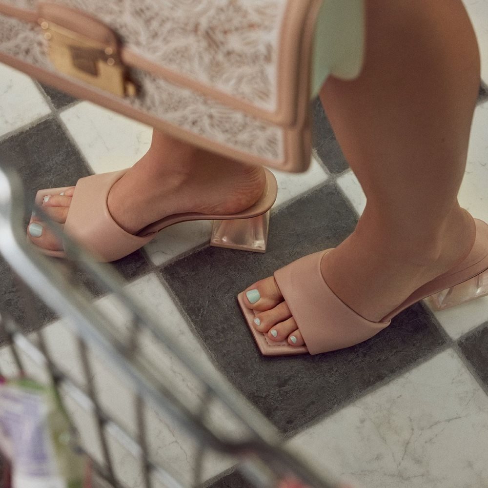 Aldo Kylah High heel sandal - Block heel Blok Topuklu Ayakkabı Kadın Açık Pembe | BEIV40619