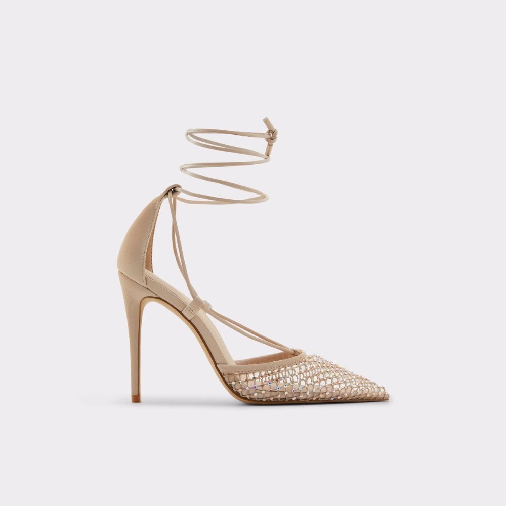 Aldo Ladanten Strappy heeled shoe Topuklu Ayakkabılar Kadın Bej Rengi | CGUO45810