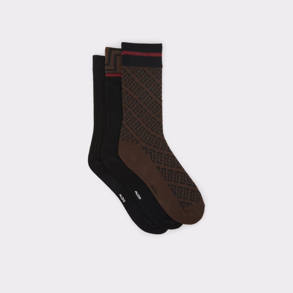 Aldo Lebaillif Socks Çorap Erkek Koyu Kahverengi | DGJR43680